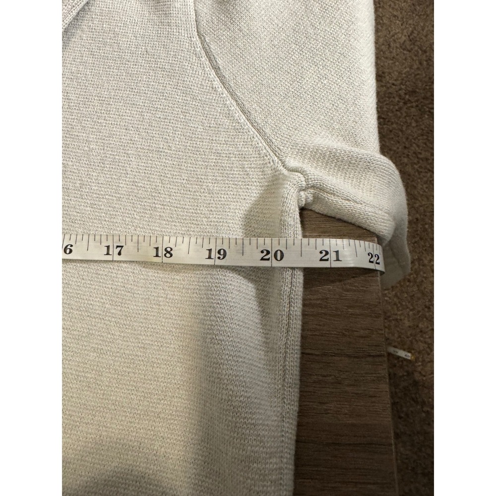 J Crew Womens Open Front Knit Blazer NWT Jacket Light Gray Size M Style J0244 - Picture 6 of 10
